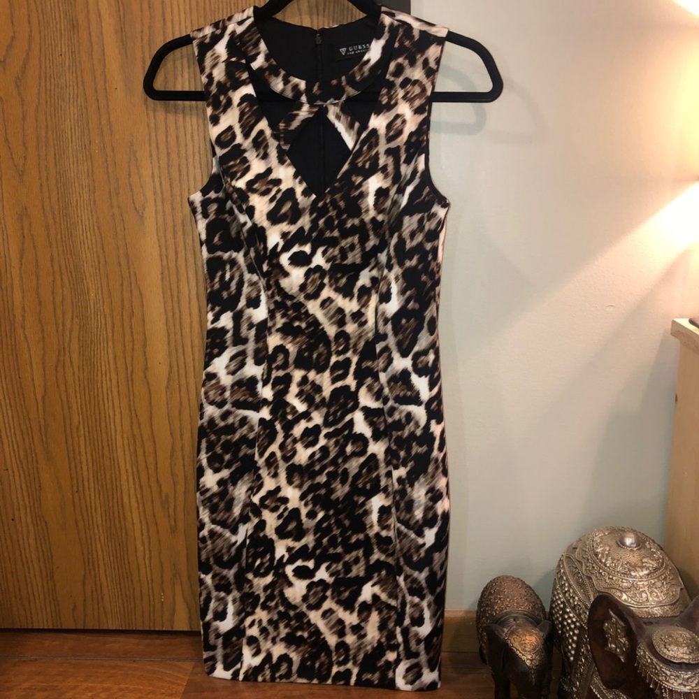 Guess Animal Print Dress / leopard print dress